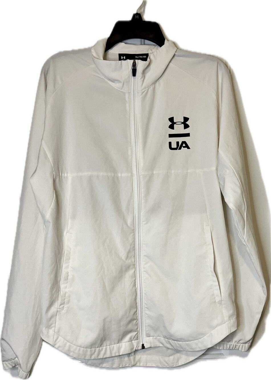 Under Armour Athletic Unisex Full Zip‎ Breathable Windbreaker Golf Jacket XL